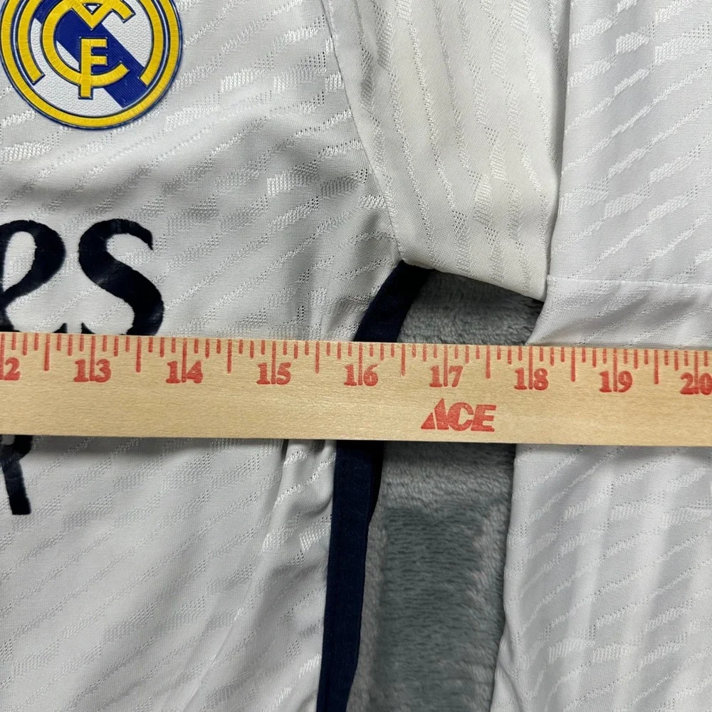 Adidas Real Madrid 2023-24 Home Jersey Bellingham 5 Long Sleeve HEAT.RDY Mens M